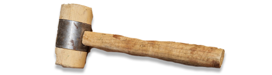 Werkzeug Holzhammer
